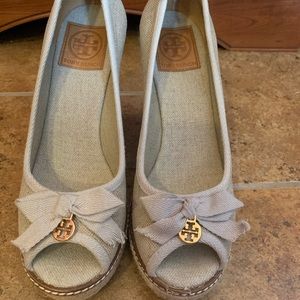 Tory Burch Jackie Wedge Espadrilles